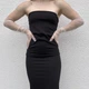 Довгі фатинові рукавички прозорі s/m/l білий (30r001) - изображение 4