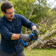 Акумуляторна ланцюгова пилка CHAIN SAW 6 дюймів DOMOTEC 68V 8Ah / Міні-пилка для обрізання дерев - зображення 3