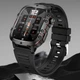 Розумний годинник Smart Expert Nano Rubber 50х43,5х12,2 мм Сталь Чорний - зображення 7