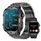 Розумний годинник Smart Expert Nano Steel 50х43,5х12,2 мм Сталь Чорний 65 г - зображення 1