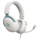 Ігрова гарнітура GamePro Asgard Freya White, USB Type-C, 20–20000 Гц, 64 Ом, кабель 2.2 м (HS145W) - зображення 3