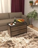 Універсальна мобільна тумба в стилі лофт EcoLoft Модус DSP-1509-4 Монтеверде - зображення 1