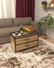 Універсальна мобільна тумба в стилі лофт EcoLoft Модус DSP-1509-1 Дуб Аппалачі - зображення 3