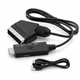 Кабель-перехідник SCART в HDMI 1080P 45652 - изображение 2