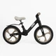 Детский беговел Corso Kids Bike 14" с нейлоновой рамой и надувными колесами матовый черный S-77598 - изображение 3