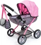 Wózek głęboki dla lalki Bayer Cosy 70 cm Pink/Grey (4003336127669) - obraz 2
