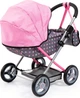 Wózek głęboki dla lalki Bayer Cosy 70 cm Pink/Grey (4003336127669) - obraz 6