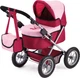 Коляска для ляльки Bayer Trendy Червоно-рожева 46 см (4003336130140) - зображення 1