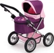Wózek dla lalki Bayer Trendy Fioletowo-różowy 46 cm (4003336130577) - obraz 6