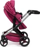 Wózek dla lalki Bayer Design XEO 17067AA Bordowy (4003336170672) - obraz 5