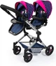 Wózek dla lalki Bayer Design Twin Neo Blizniaczy 26254AA Granatowy (4003336262544) - obraz 2