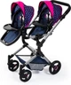 Wózek dla lalki Bayer Design Twin Neo Blizniaczy 26254AA Granatowy (4003336262544) - obraz 4