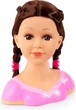 Głowa do stylizacji i makijażu Bayer Charlene Super Model Brunette Make Up z akcesoriami 27 cm (4003336406238) - obraz 5