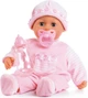 Lalka Bobas Bayer First Word Baby 38 cm miękki różowy (30543) (4003336417500) - obraz 1