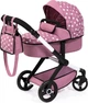 Wózek dla lalek Bayer Design Xeo 2 w 1 Różowy (4003336418965) - obraz 1