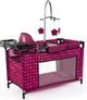Łóżko dla lalek Bayer Multifunctional do 46 cm Fioletowe 62667AA (4003336626674) - obraz 1