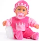 Lalka bobas Bayer Design Babypuppe First Words Jasnoróżowa 38 cm (4003336938258) - obraz 1