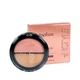 Рум'яна для обличчя компактні подвійні Instyle Twin Blush On TopFace PT353 №004 Перламутровий рожевий+насичени - зображення 1