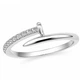Каблучка срібна Цвях з фіанітами Silver Style 16.5 р. (10641.12 sku:2300104309954) - зображення 1