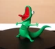 Подвижная ящерица Том на пружине. Lizard Tom — антистресс-игрушка, фигурка персонажа из мультфильма «Хопс». - изображение 2