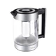 Электрочайник HOCO HA01A Kitchen high boron glass electric kettle, 1.8L, 2000W, silver - изображение 3