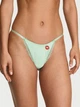Комплект белья Victoria's Secret бралетт и трусики тонг 1160748156 (Зеленый S) - изображение 4