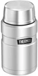 Пищевой термоконтейнер Thermos 710 с ложкой для походов, нержавеющая сталь, широкое горлышко Silver - изображение 2