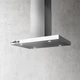 Потолочная островная вытяжка Elica JOY ISLAND WHIX/A/90X60 Белое стекло / Нержавеющая сталь - изображение 2