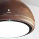 Потолочная островная вытяжка Elica SHINING RUST/F/50 Эффект ржавчины / Патинированная латунь люстра-вытяжка - изображение 2