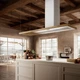 Потолочная островная вытяжка Elica BIO ISLAND WH/A/120X53 ROVERE Белый / Натуральный дуб - изображение 9