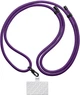 Ремешок для смартфона ArmorStandart Rope with Clear holder Black/Amethyst (ARM91364) - изображение 1