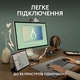 Мышь компьютерная безпроводная Logitech Pebble Mouse 2 M350s Tonal White L910-007013 белая 5231285 - изображение 3
