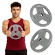 Obciążenie Gymtek G66519 żeliwne 5 kg 30 mm Szare (5907766665199) - obraz 5