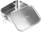 Ланч-бокс Tatonka Lunch Box I 800 Lock нержавеющая сталь 1000 мл герметичный для путешествий и школы - изображение 3