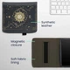 Обложка чехол с ремешком для руки kwmobile Bookstyle Handstrap для PocketBook 710 Era Lite Tarot Card - зображення 5