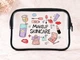 Косметичка дорожная прозрачная travel make up skincare 20 см Без бренду - изображение 1