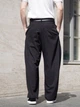 Брюки мужские Оксфорд штаны классические широкие прямого кроя Smart Casual черные L - изображение 7