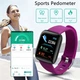 Смартгодинник Smart Watch для Android та iPhone, фітнес-браслет з повідомленнями, спортивними режимами та моніторингом активності, чорний - зображення 3