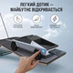 Бездротова зарядна станція NEWQI T3 CyberDock Сіра 3-в-1, магнітна зарядка 15 Вт, для iPhone, Apple Watch та AirPods, USB Type-C, RGB-підсвічування - изображение 7