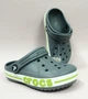 Детские сабо Crocs Bayaband Clog K charcoal c11 28-29, арт.205100-025 - изображение 4
