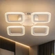 Люстра потолочная светодиодная LED Light House SRS-20690/4 WT 64W белая - изображение 1