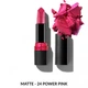 AVON Зволожувальна матова губна помада «Ультра», 24 Яскраво-рожевий/Power Pink 3,6г - зображення 1