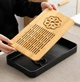 Чайный набор Xiaomi Zhexuan Yuanshan Черный мат с бамбуковым подносом 12 шт (ZX-YS-BLK) - изображение 8