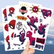 Набор "Человек-паук" из 10 временных тату по 12*7 см (Spiderman-tattoo-mini-set-1-10) - изображение 2