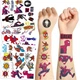 Набор "Человек-паук" из 10 временных тату по 12*7 см (Spiderman-tattoo-mini-set-1-10) - изображение 3