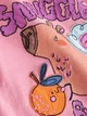 Набір дитячих бавовняних піжам Next Snuggle 3 комплекти, принт капібари (H64422-128-134) - изображение 2