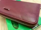 Женский кошелек на молнии BALISA бордовый 9612-219 - изображение 8