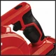 Воздуходувка Einhell TE-CB 18/180 Li-Solo, 18V, 180км/ч, 11500–15500об/мин, 0.9кг (без АКБ и ЗУ) (3408045) EINHELL 3408045 1061669 - изображение 3