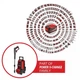 Мойка высокого давления Einhell HYPRESSO 36/105 36V, 105бар, 270л/час, шланг 4м (без АКБ и ЗУ) (4140160) EINHELL 4140160 1051087 - изображение 5