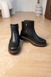 Черевики жіночі натуральна шкіра DJUS SHOES 39 (25,2 см.) 127.789 Чорні - зображення 4